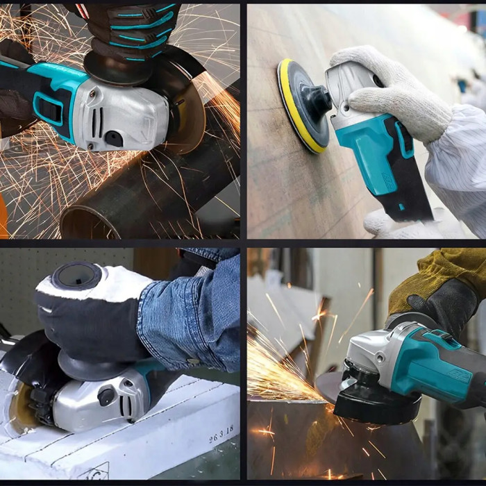 Акумуляторна кутова шліфувальна машина