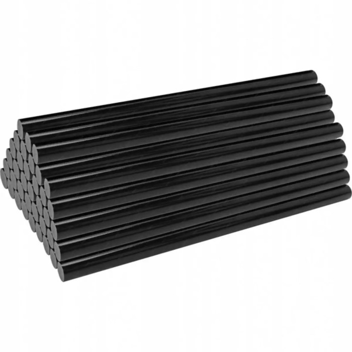 Клей силіконовий у стрижнях "B" 1.1*30 BLACK