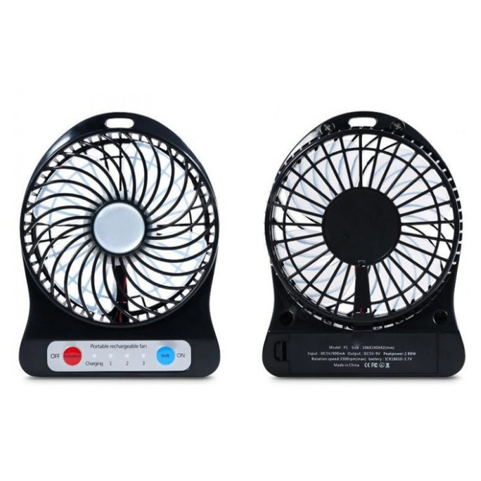 Мини вентилятор mini fan xsfs 01 (7183) battery 18650 4.5W