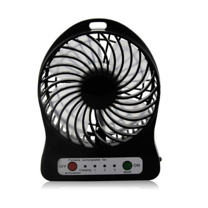 Мини вентилятор mini fan xsfs 01 (7183) battery 18650 4.5W