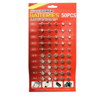 Батарейки ASSORTED BUTTON BATTERIES 50 шт.