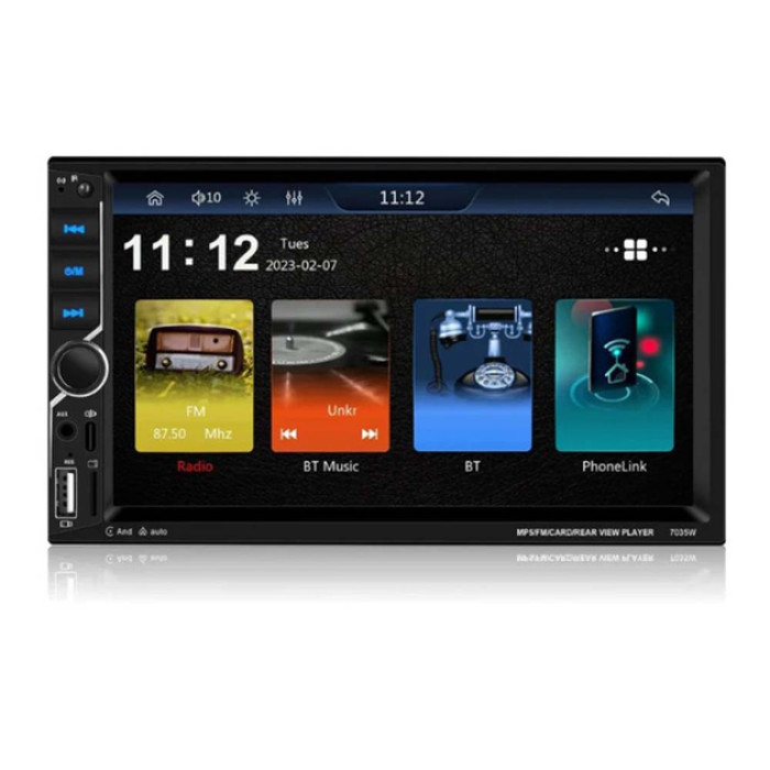 Автомагнітола 7" MP5+RC+SRC 7035W