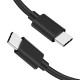 Кабель USB-C - USB-C 25W Black Edition