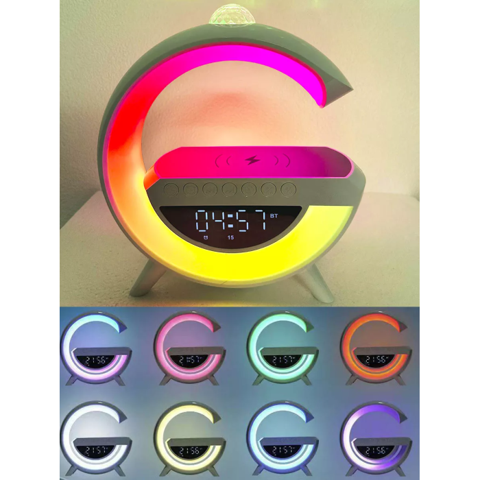 Нічник RGB колонка у формі літери G BT 3402