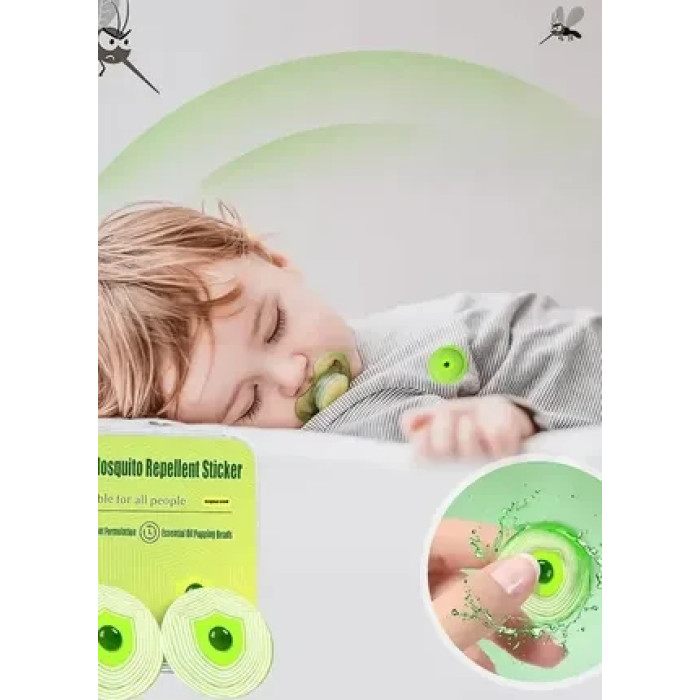 Наклейки от комаров для детей и взрослых 10 шт