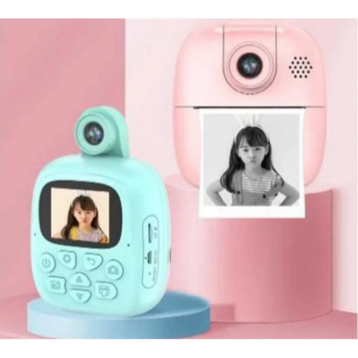 Фотоаппарат принтер аккумуляторный FullHD с Wi-Fi М4