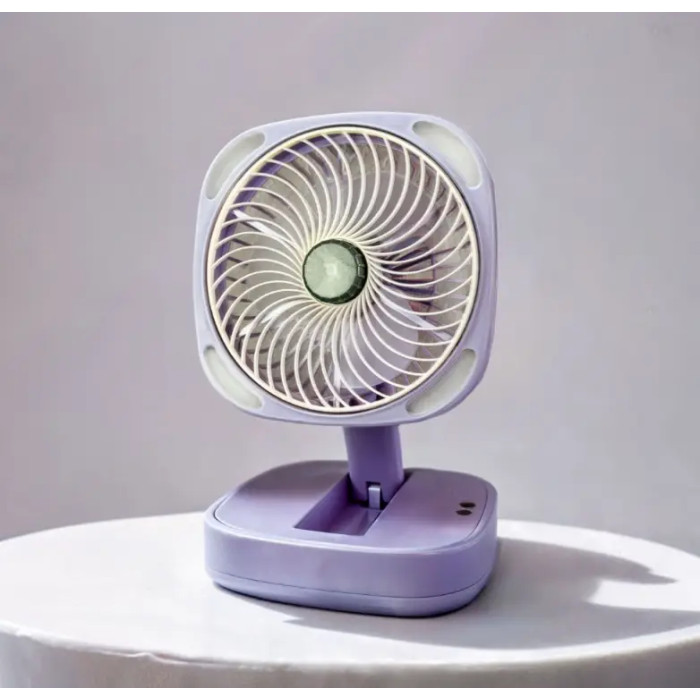 Настільний вентилятор із підсвіткою USB JK-F670