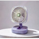 Настільний вентилятор із підсвіткою USB JK-F670
