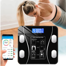 Підлогові розумні фітнес-ваги A-8003 Bluetooth до 180 кг із застосунком