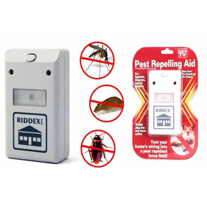Відлякувач комах і гризунів Pest Repelling Aid (Riddex)