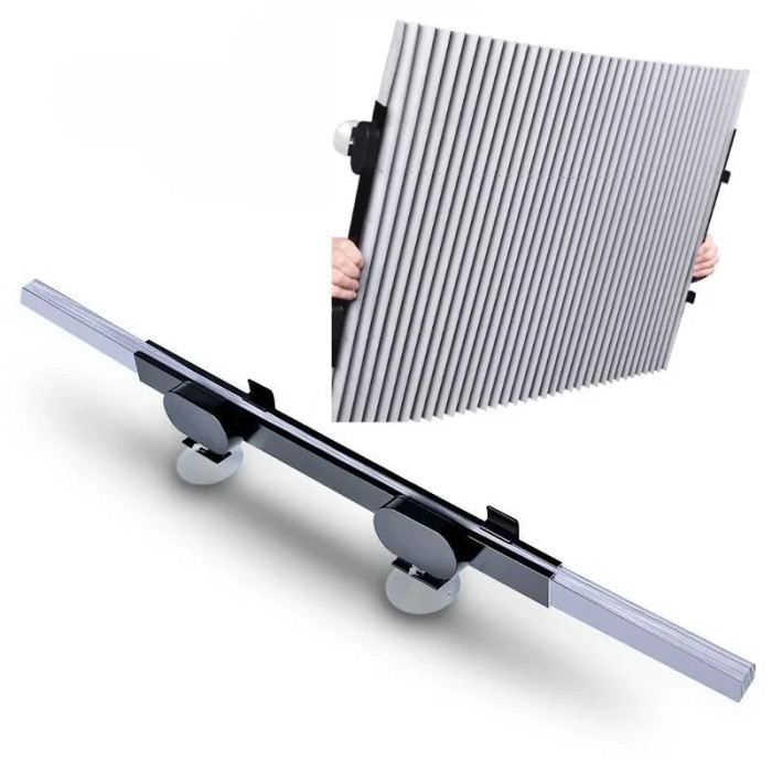 Сонцезахисна штора жалюзі на лобове скло автомобіля 155х65 см ( Без коробки)