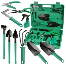 Набір садових інструментів 10 в 1 з валізою