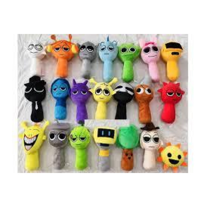 Дитячі м'які іграшки з гри Спрунки