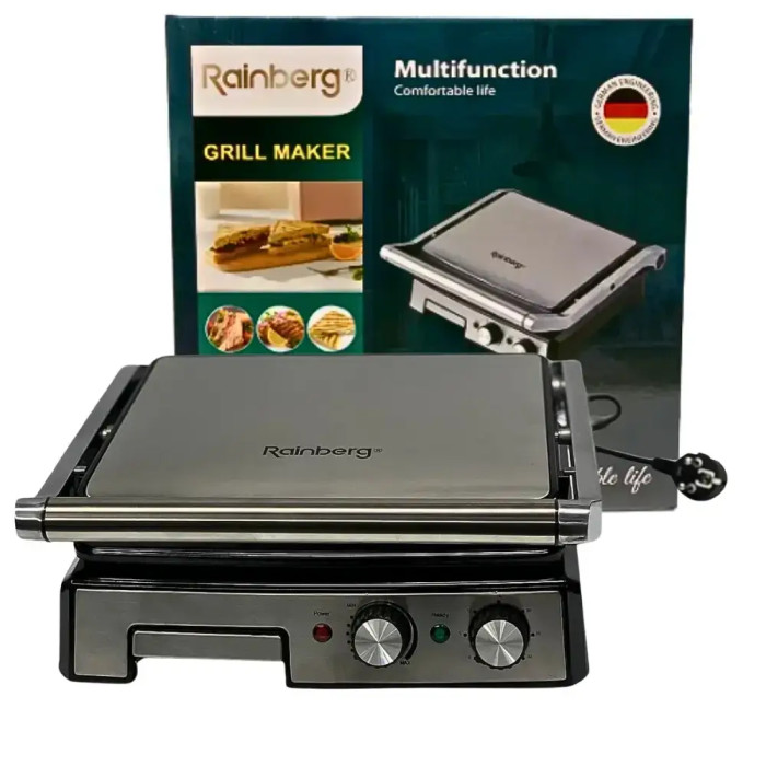 Притискний гриль Rainberg RB-2282 3800W