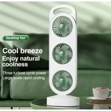 Триголовковий вентилятор USB Three head fan AND LY-856