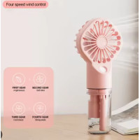 Ручний портативний вентилятор із розпиленням води Small fan AND LY-598