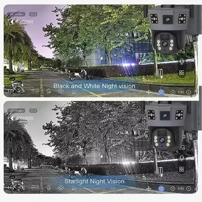 Камера відеоспостереження tp18 wifi Solar ptz 6MP v380pro