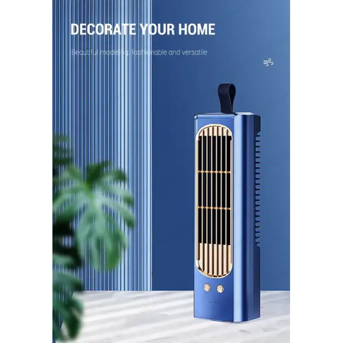 Настільний вентилятор мінікондиціонер з акумулятором Vertical hair dryer AND LY-624