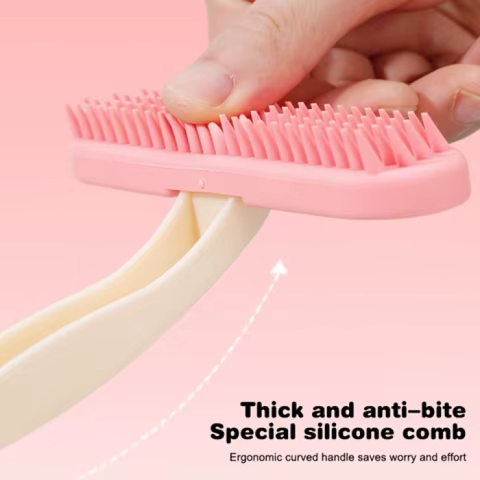 Силіконовий гребінець для хатніх тварин AND LY-871