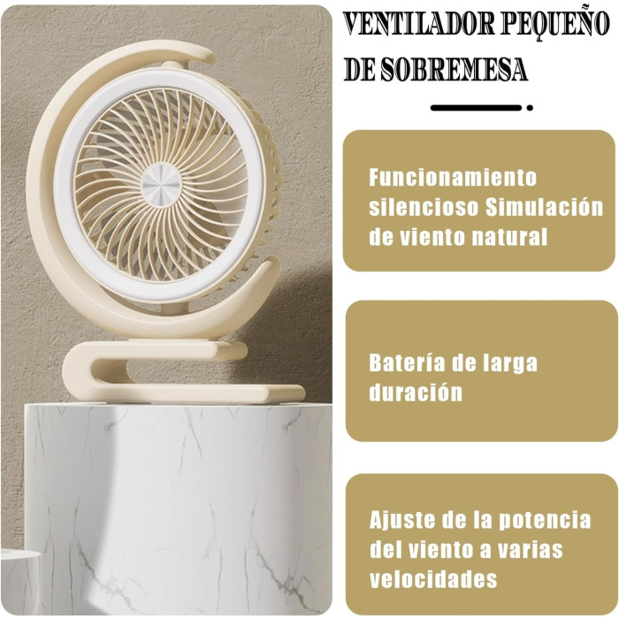 Портативний настільний USB-вентилятор RD-2225