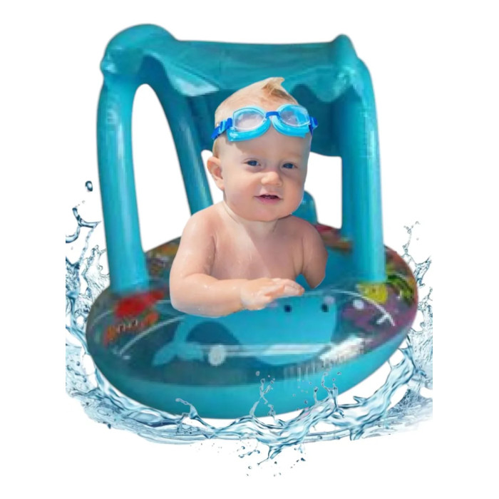 Надувний круг "Кит" SW-2, SW-3, синій, рожевий 70 см