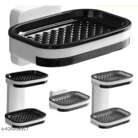 Двошарова настінна мильниця 2 рівні Soap dish AND872