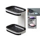 Двошарова настінна мильниця 2 рівні Soap dish AND872