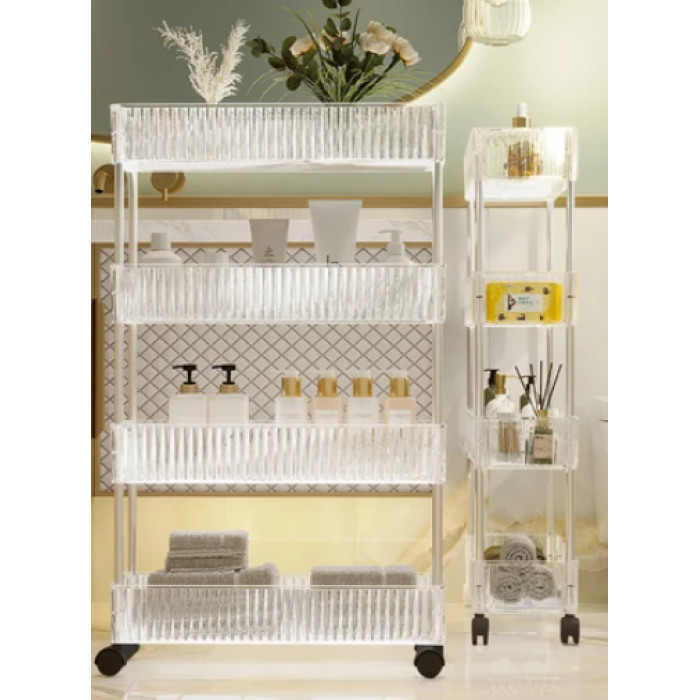 Стелаж 3 полички на коліщатках (MK-23)