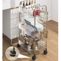 Стелаж 3 полички на коліщатках (MK-23)