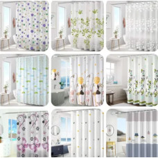 Шторка у ванну + кільця 140*180 см (MK-51)