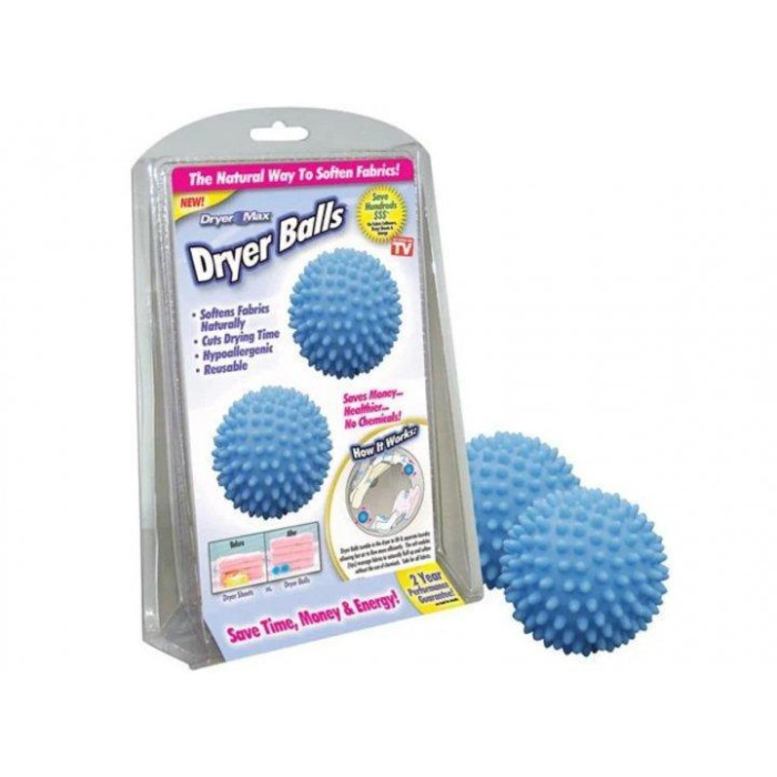 Кульки для прання білизни Dryer Balls, 2 шт.