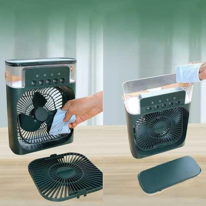 Кондиціонер настільний зволожувач Air Cooler Fan 4в1 USB