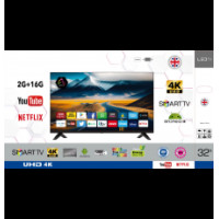 Телевізор із голосовим керуванням Smart LED TV- 4k, 2/16, 32 дюйми