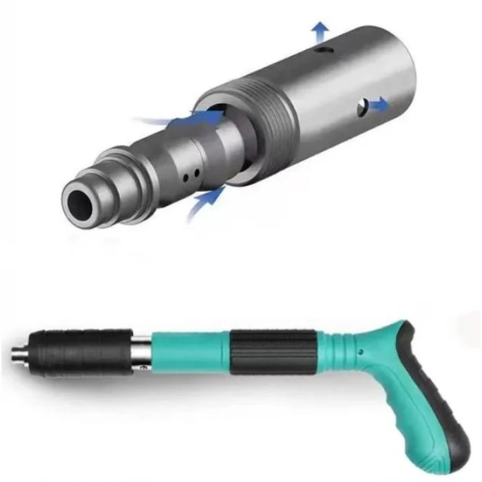 Пістолет цвяхозабивний пневматичний для дюбелів і цвяхів 1238