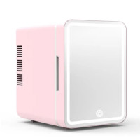 Міні холодильник із дзеркалом від прикурювача та мережі 220 Вт на 4 л