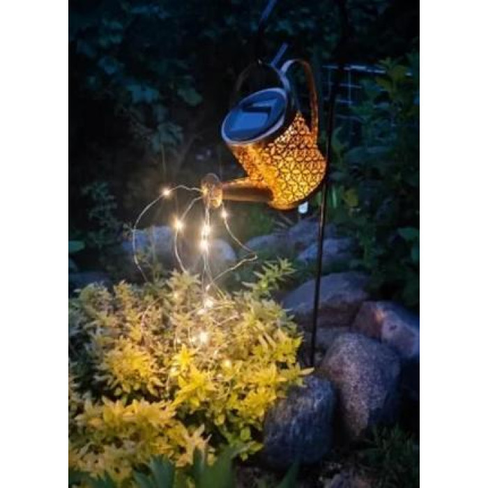 Світильник садовий газонний лійка на сонячній батареї
