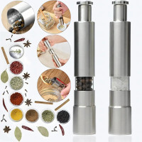 Подрібнювач для солі та перцю з неіржавкої сталі XL-552