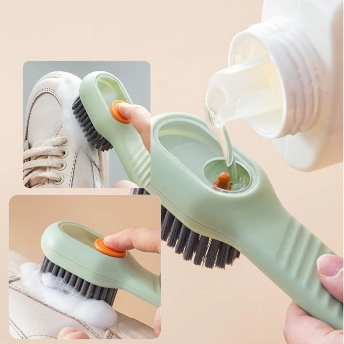 Щітка для взуття з автоматичним розрядом рідини та глибоким очищенням 521-2348