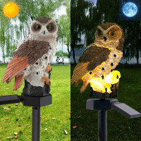 Уличный садовый светильник на солнечной батарее Сова AND SF-31