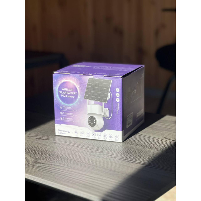 Камера наружная 360 TQ1-GK4-6MP wif solar ptz 4mp-6mp camera app^ISEE