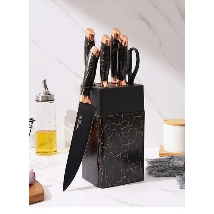 Набір ножів із неіржавкої сталі Evdrtverh, 7 шт.