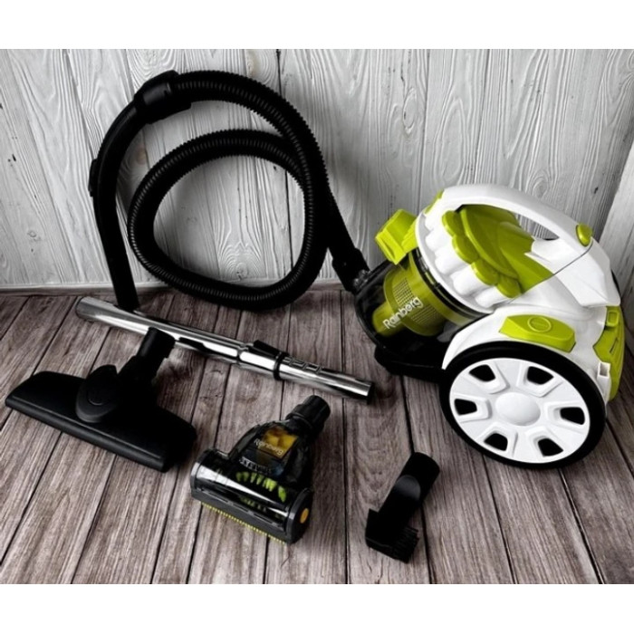 Пилосос колбовий, циклонний Rainberg RB-651TB 2500 W 3,0 л з турбощіткою