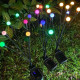 Світильник Світлячки на сонячних батареях, у комплекті 2 шт., довжина 70 см, 6 світлодіодів, RGB