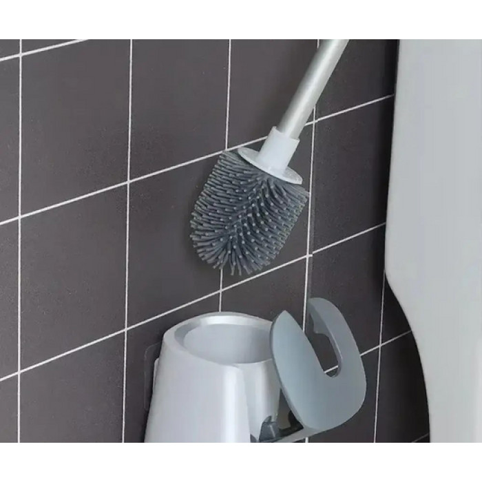 Йоржик для туалету з підставкою автомат NJ-520