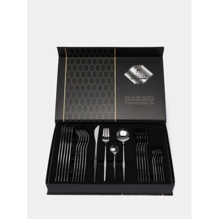 Столовые приборы нержавеющая сталь, 24 шт knife and fork AND 5326