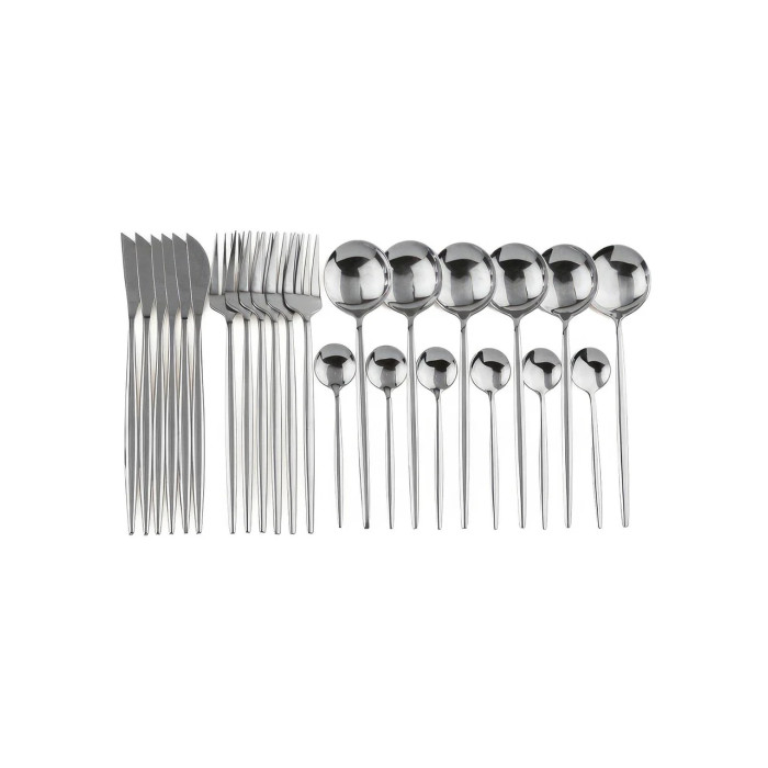 Столовые приборы нержавеющая сталь, 24 шт knife and fork AND 5326