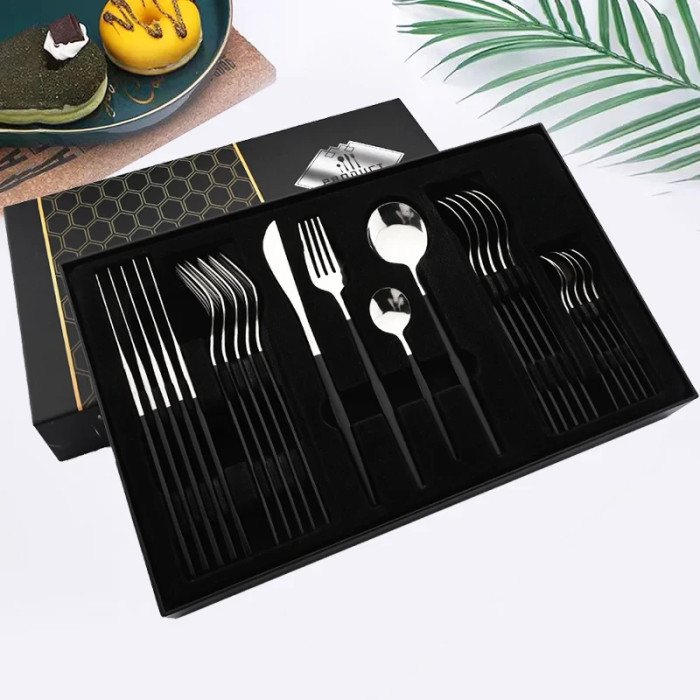 Столовые приборы нержавеющая сталь, 24 шт knife and fork AND 5326