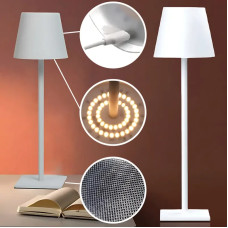 Лампа настільна акумуляторна Cozy у скандинавському стилі 5 Вт 5200mA (Білий/Чорний)