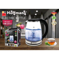 Электрочайник Hoffmans стекло 2L 1800W HM-2513