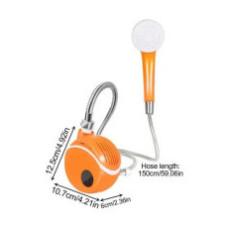 Переносний душ портативний кемпінговий із помпою на акумуляторі USB
